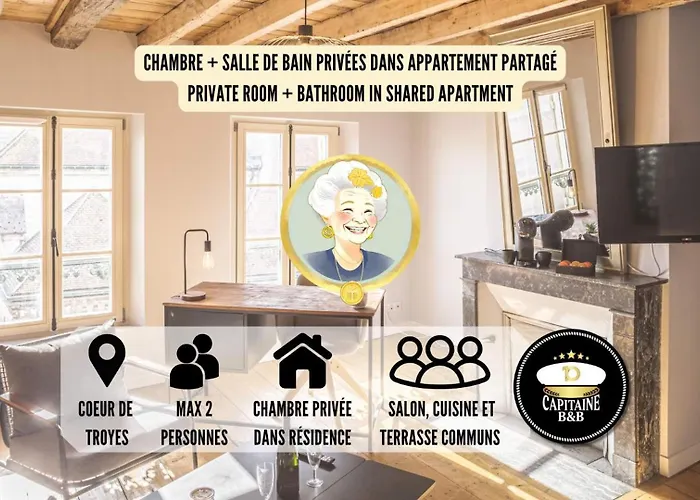Chez Suzanne 4 - Chambre Privee Dans Maison De Ville - Confort - Hypercentre